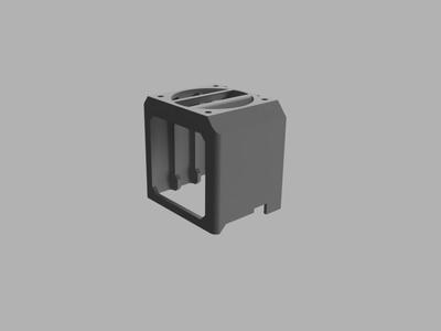 MK3 / MK3S / MMU2S small Extruder Cooler (Dual-fan version) 