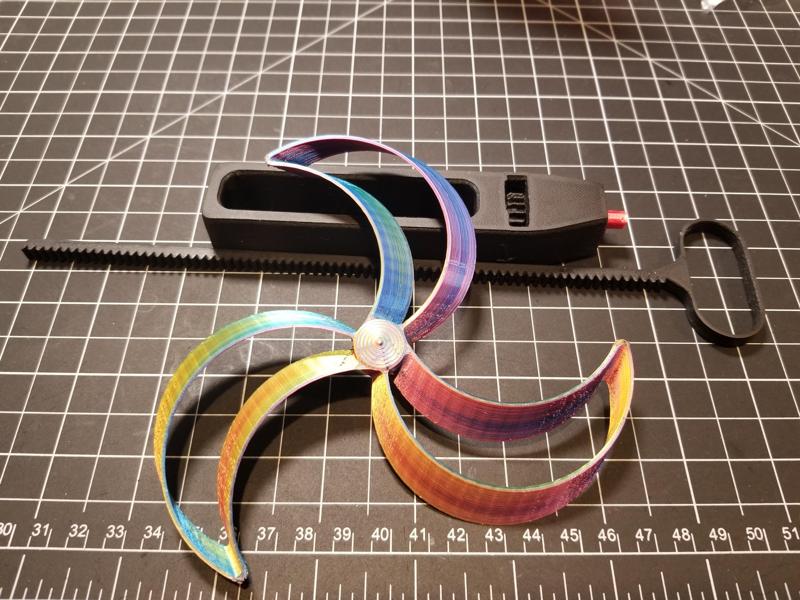 #0062 Toroidal "Ninja Star" Rotor/Propeller