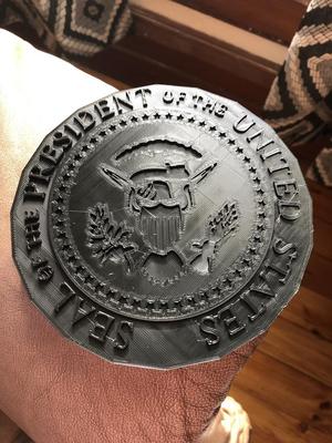 Presidential Podium Plaque