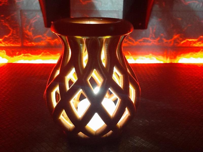 KNITTED VAZE OR TEALIGHT