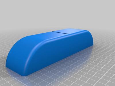 Covid19 Spit Protection -  Holder for 4mm plexiglass pane 