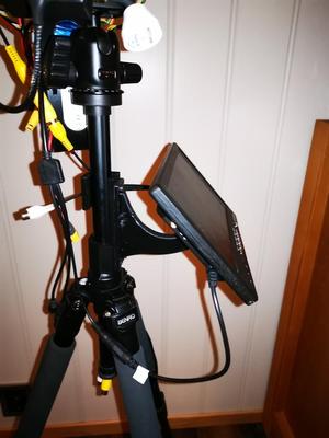 Tripod mount for FPV Display