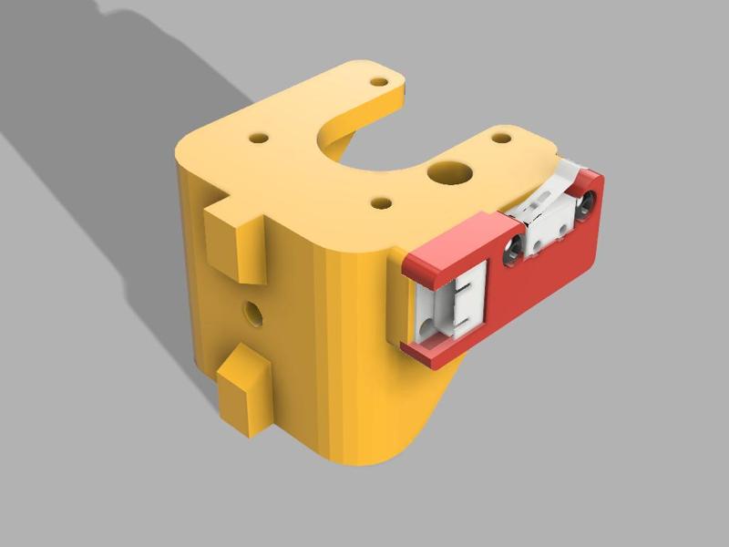 Suporte motor Z com módulo endstop 