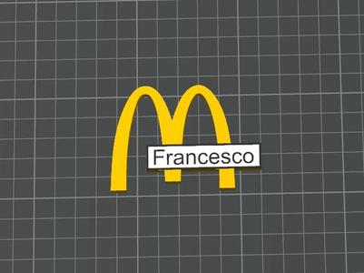 McDonald's Employee Badge (Concept)