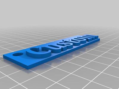 Custom Key-Chain