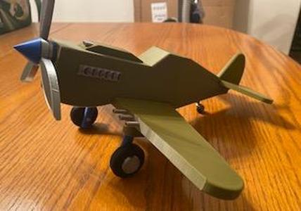 P-40 Warhawk Model Plane
