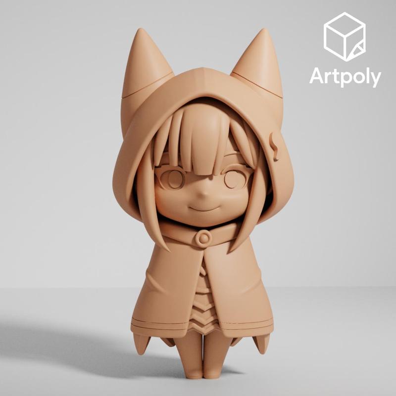 Emilia - 3D Model of Re:Zero