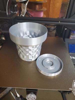 Crumpled Planter Pot