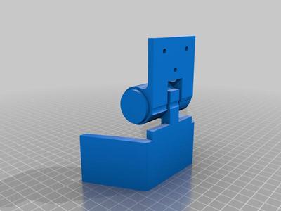 Dog gate hinges and latch