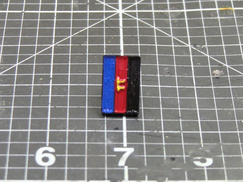 Polyamorous Pride enamel pin