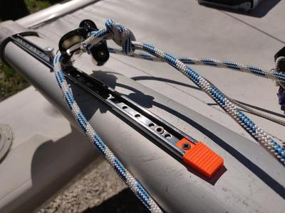 Hobie Cat 16 - Jib Sheet Traveler Stop