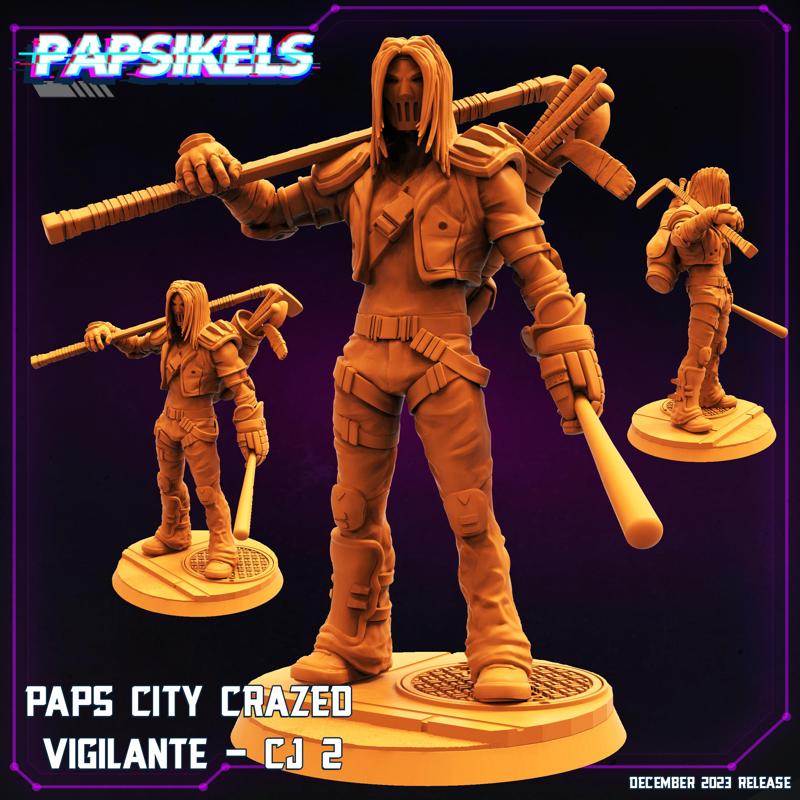 PAPS CITY CRAZED VIGILANTE CJ 2