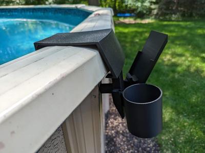Pool Wall Cap Cover with accessories