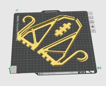 Foldable cloth hanger