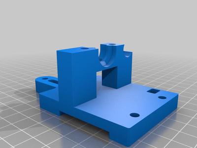 HEVO extruder mount for UBIS hotends