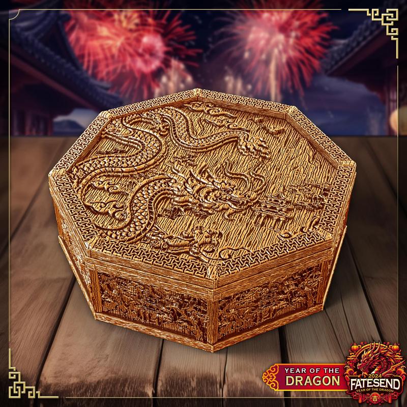 Year of the Dragon Dice Roll Tray - SUPPORT FREE!
