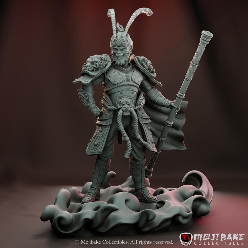 Wukong, The Monkey King Statue (Pre-supported)