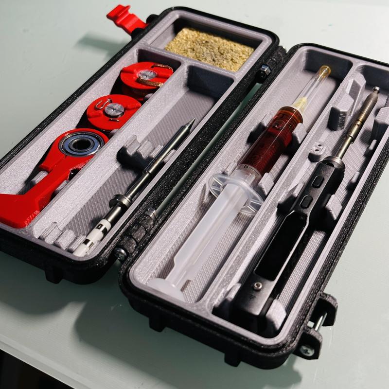 TS100 rugged case SYRINGE INSERT