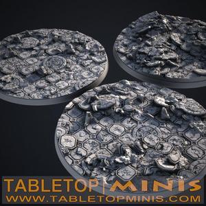 Ancient Ruins 100x100mm Bases