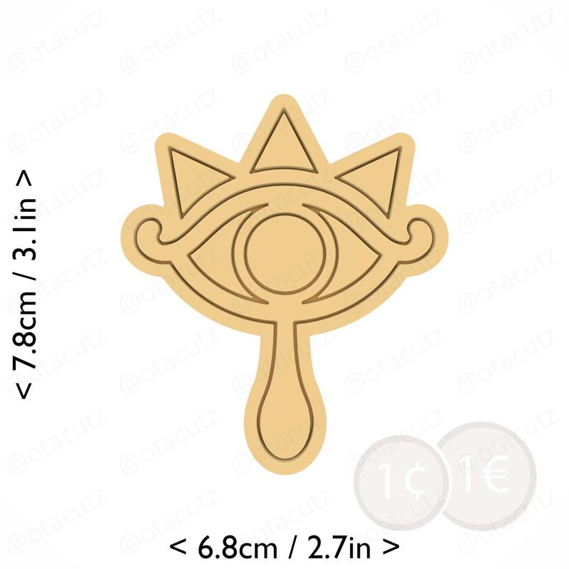 Sheikah Crest Cookie Cutter - Zelda