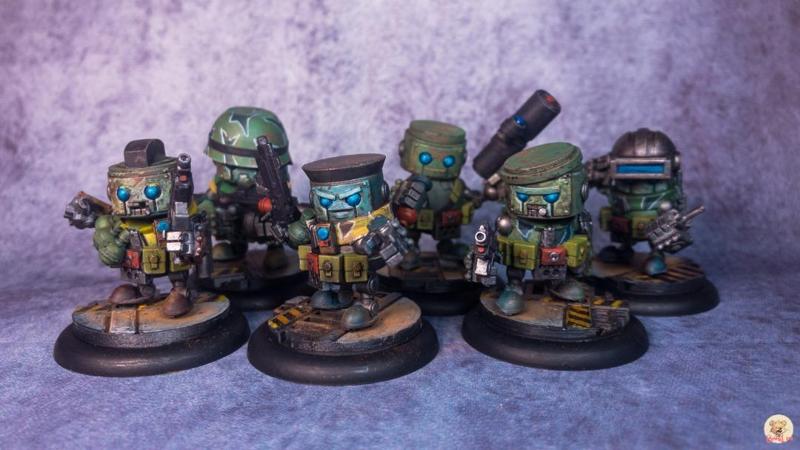 WARPOD Rigger 'Command Zero Elite' Raider Squad
