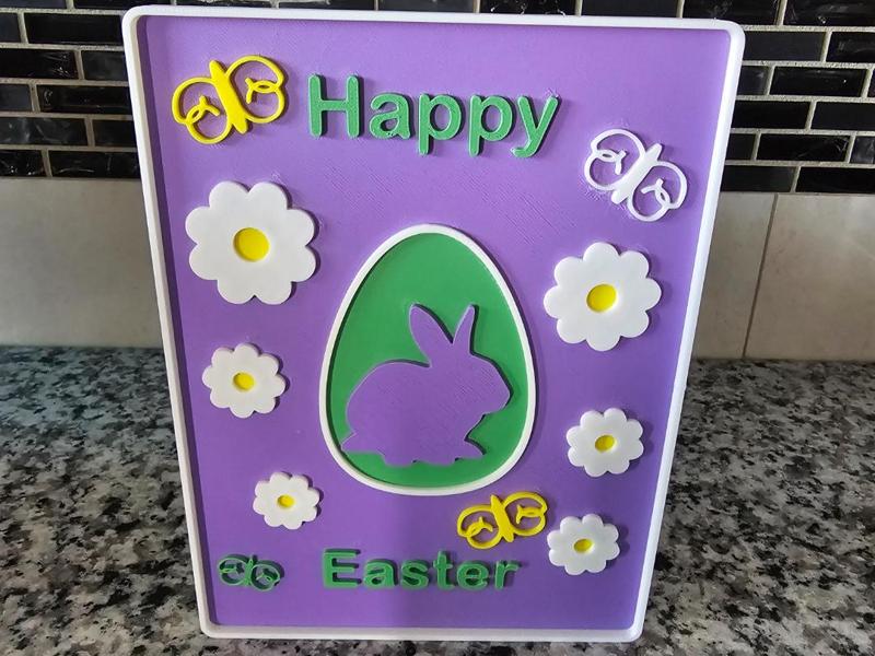 Happy Easter sign