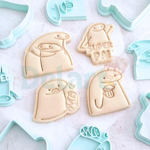 Flork cookie cutter - character - Father's Day