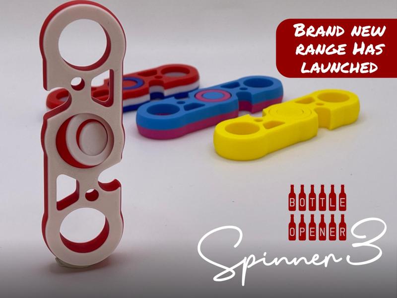 Spinner3 Bottle Opener Fidget Spinner