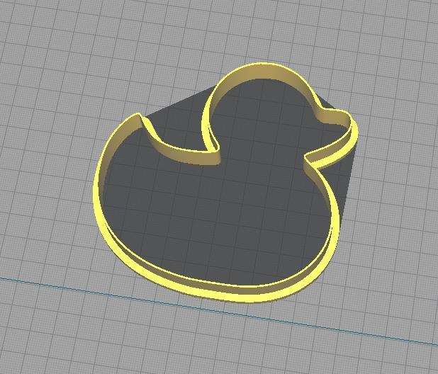 Rubber Ducky - Duck Cookie Cutter