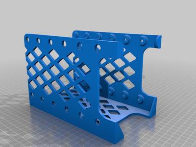 Hard Drive mount for 6 HDDs
