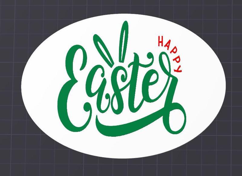 Happy Easter Coaster
