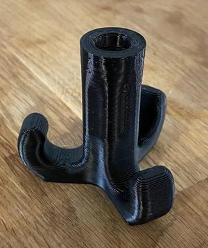 Tesla trunk hook, extended