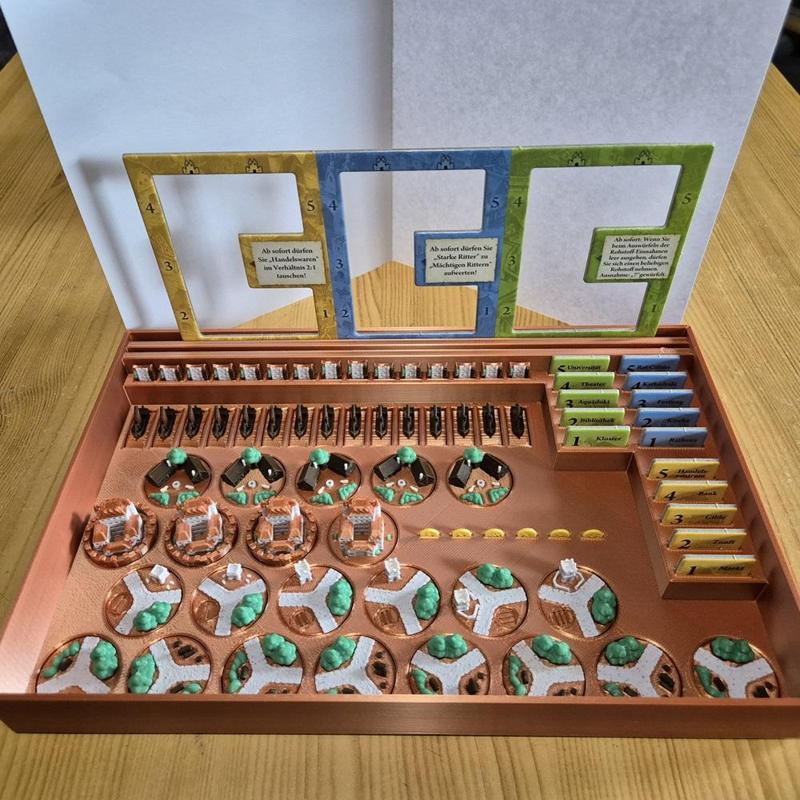 Catan - insets for packaging