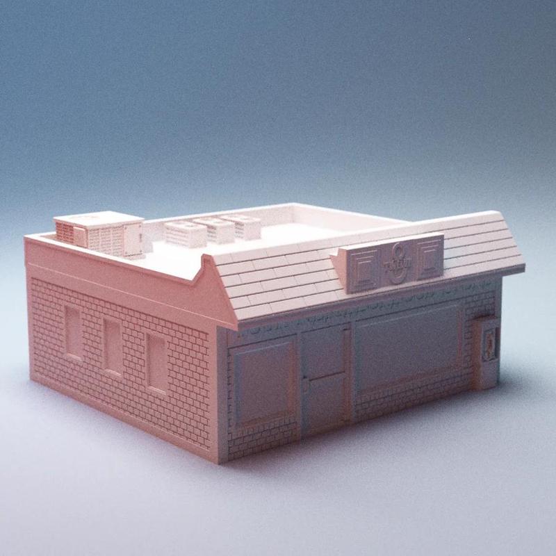 Urban Mini Mart Convenience Store 28mm