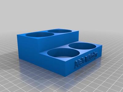 Stand for miniature whisky bottles