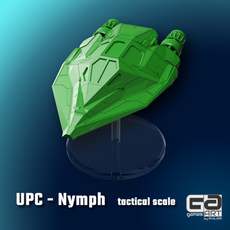 UPC - Nymph tactical scale
