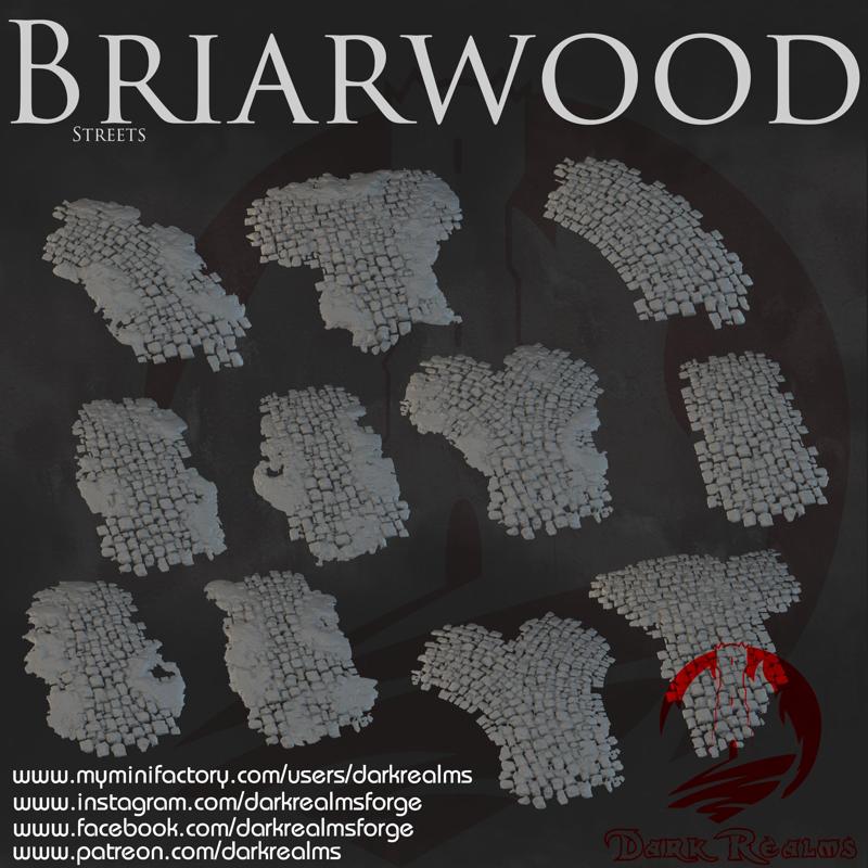 Dark Realms - Briarwood - Streets & Street Props
