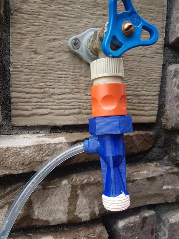 Garden hose Venturi w/ 3/8" mod & O-Ring