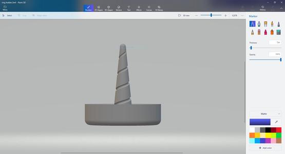 unicorn horn ring holder