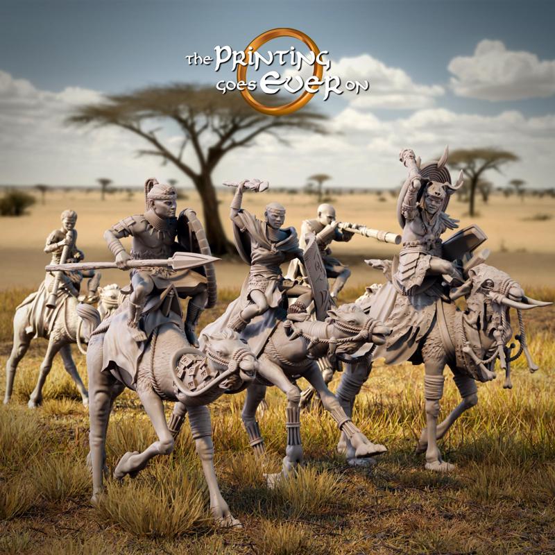 Tribal Camel Riders - Presupported