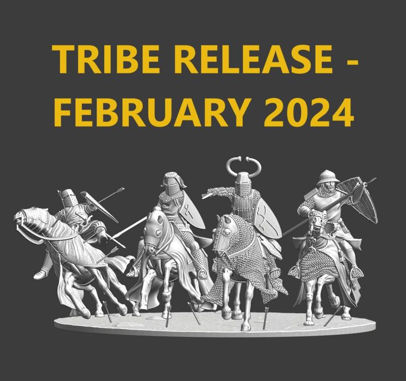 Tribe Release February 2024 - Charge of The Teutonic Order, Lake Peipus 1242