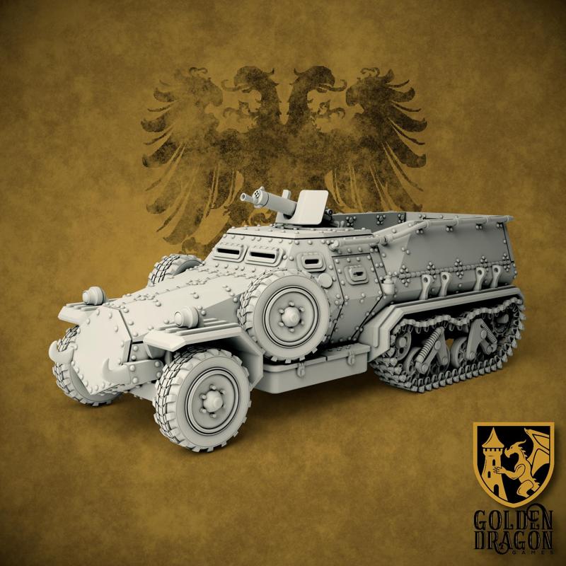 Holy Roman Empire - 28M Wallenstein Armored Halftrack