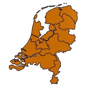 Map of the Netherlands