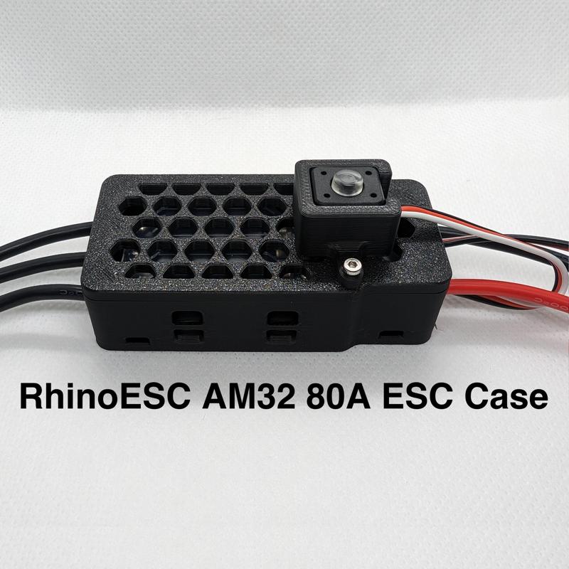 RhinoESC AM32 80A Brushless Crawler ESC Case