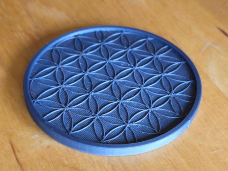 GS Coaster Flower of Life 001