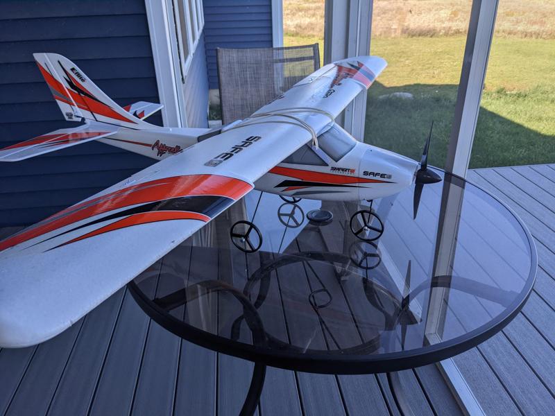 Larger Wheels - Eflite Apprentice STS 1.5m RC Plane Wheel