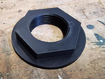 G1/4 inch threaded flange nut for European sinks