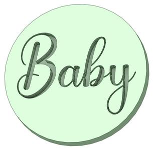 Baby stamp relief 75mm cutter