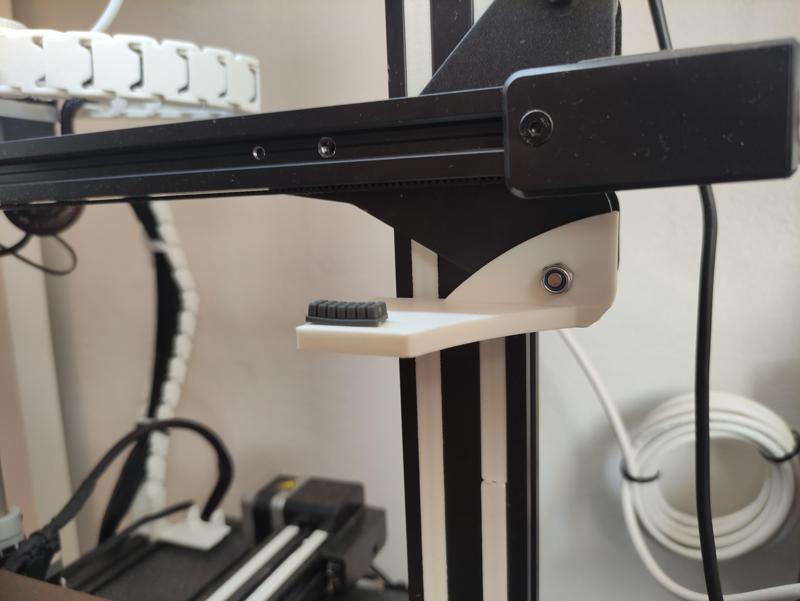 Nozzle Wiper for Ender 3 V2 – Compatible with Bambu Lab A1 Wiper Pads