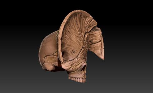 skull death from Hellboy 2
